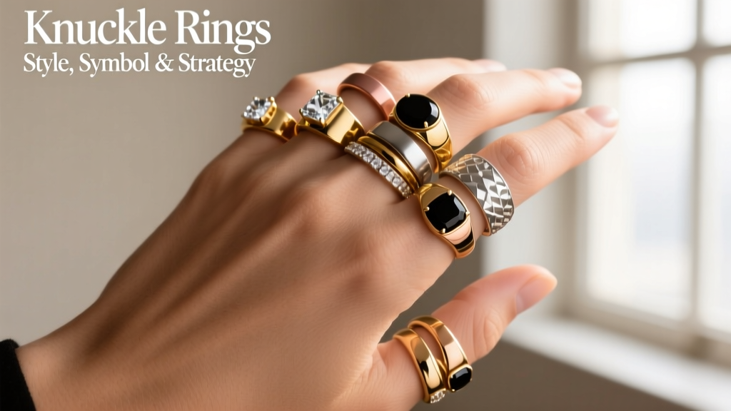 Knuckle Rings in Ring Stacks: Style, Symbol & Strategy