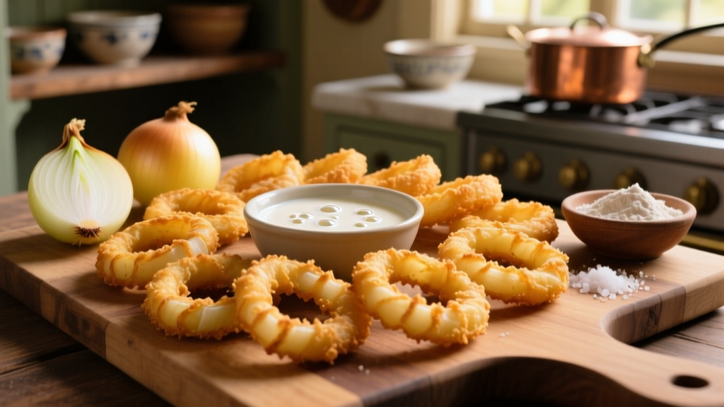 Crispy Buttermilk Onion Rings in Air Fryer (No Deep Fry!)