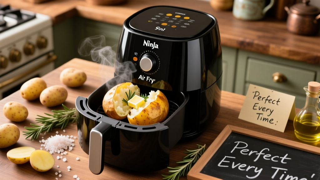 Perfect Jacket Potatoes in the Ninja 9-in-1 Air Fryer