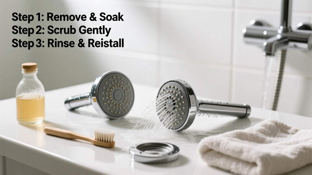 How to Clean a Shower Head: Step-by-Step Guide