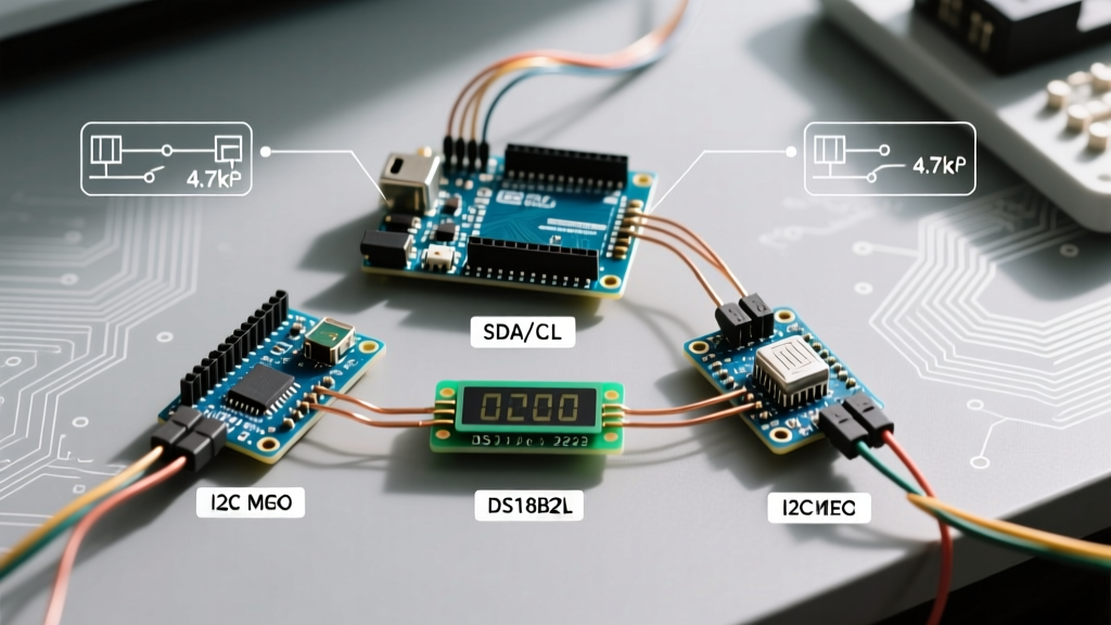 Mastering I2C Arduino Pins: Hardware Wiring & Code Walkthrough