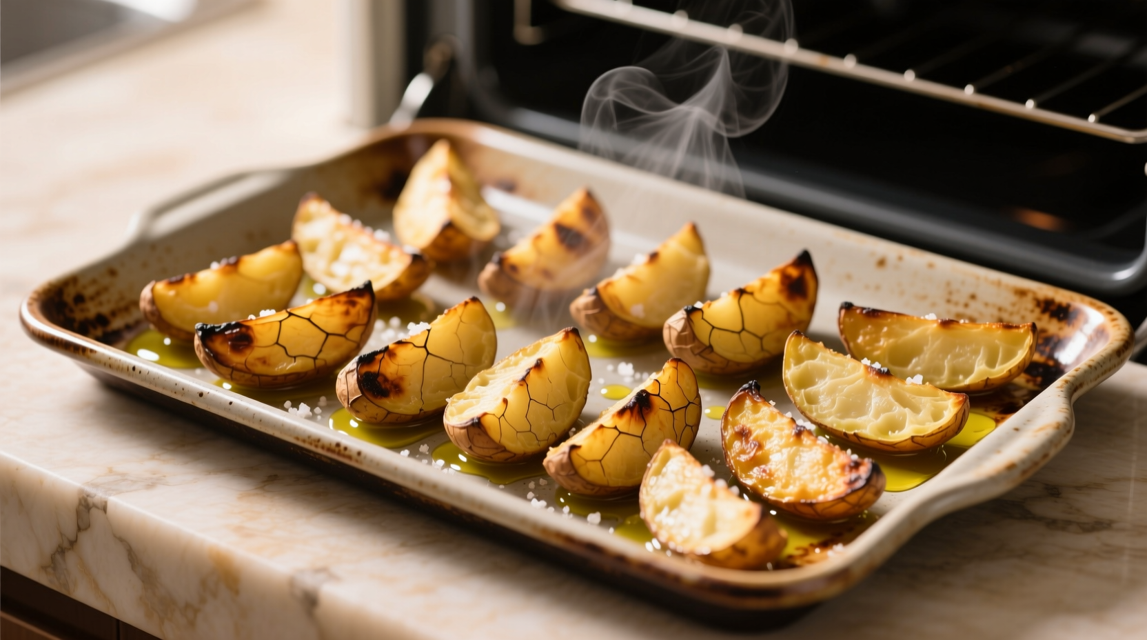 oven beats air fryer for potato wedges health data shift