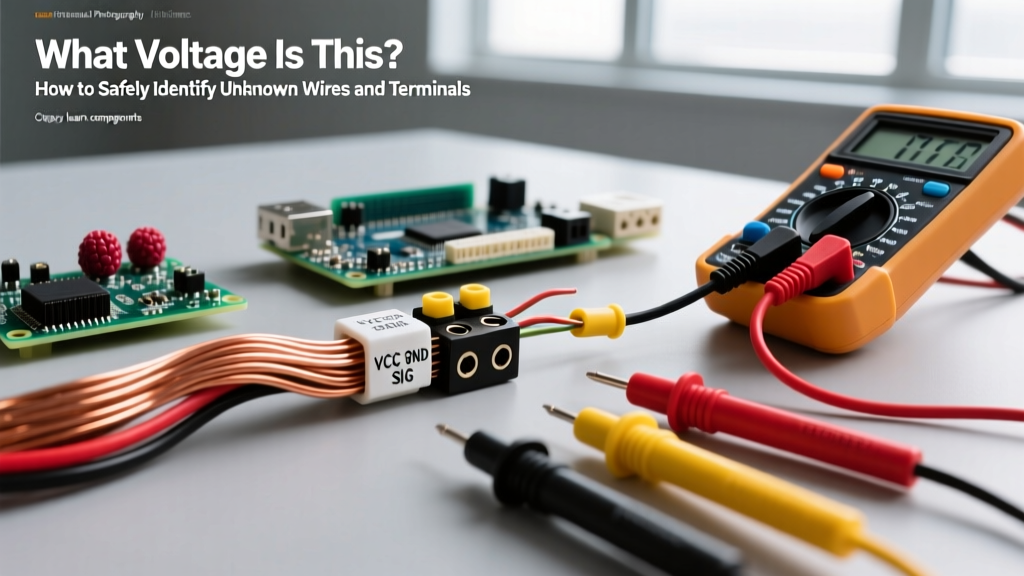 What Voltage Is This? How to Safely Identify Unknown Wires and Terminals