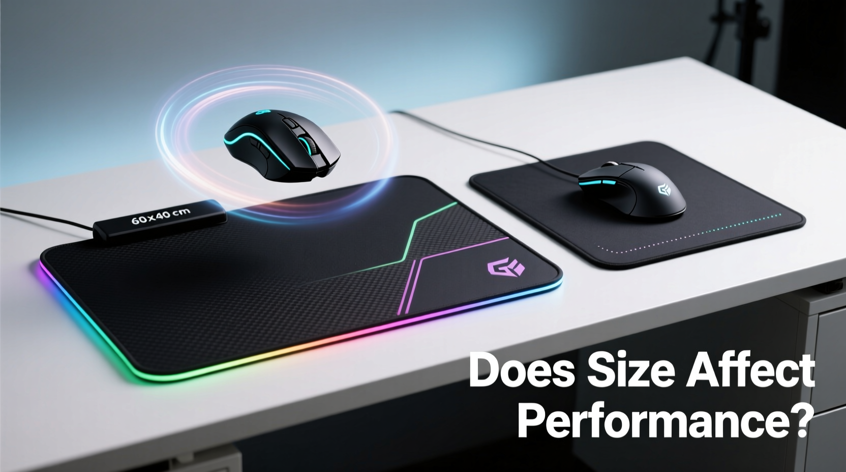 gaming mouse pad vs regular mouse pad does size affect performance