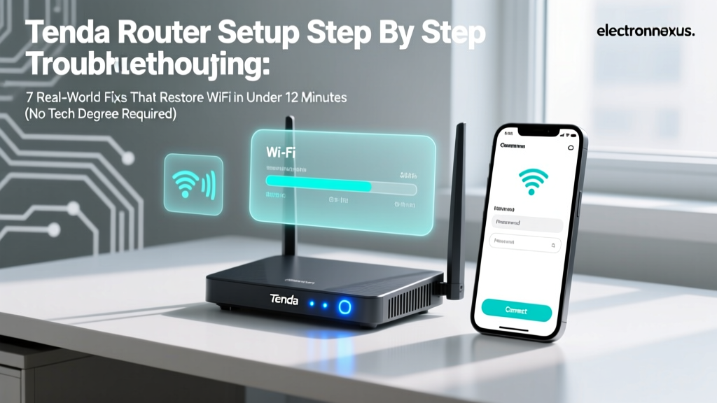 Tenda Router Setup Step By Step Troubleshooting: 7 Real-World Fixes That Restore WiFi in Under 12 Minutes (No Tech Degree Required)