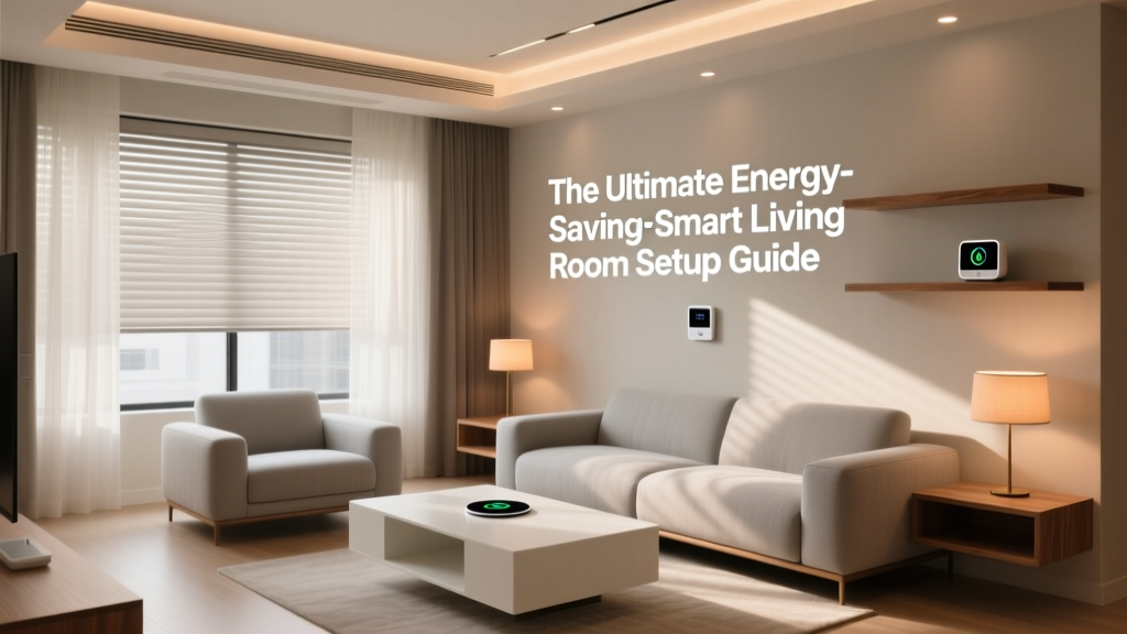 The Ultimate Energy-Saving Smart Living Room Setup Guide