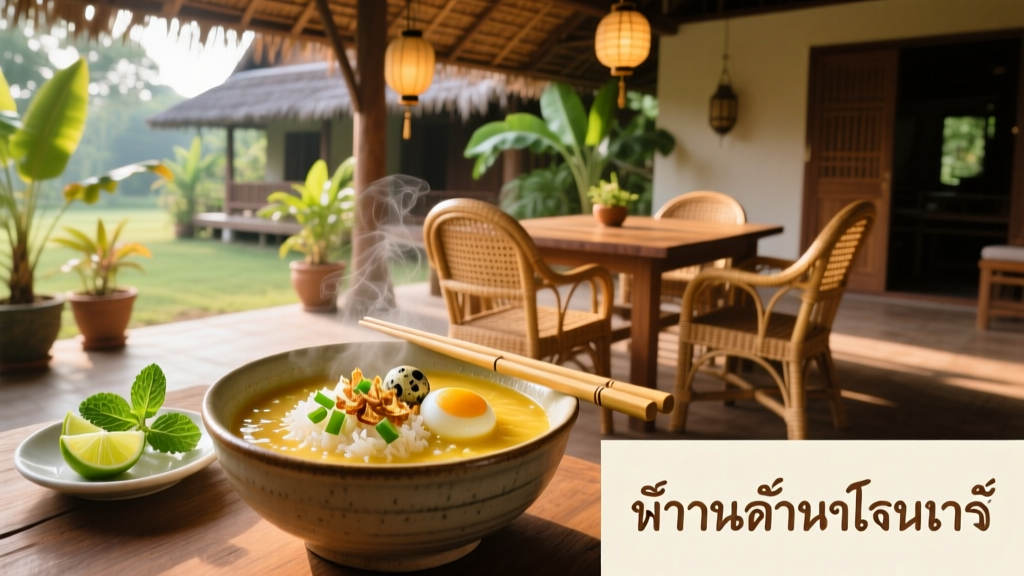 The Authentic Thai Breakfast Experience: Jok Rice Congee — From Street Stalls to Boutique Hotel Menus