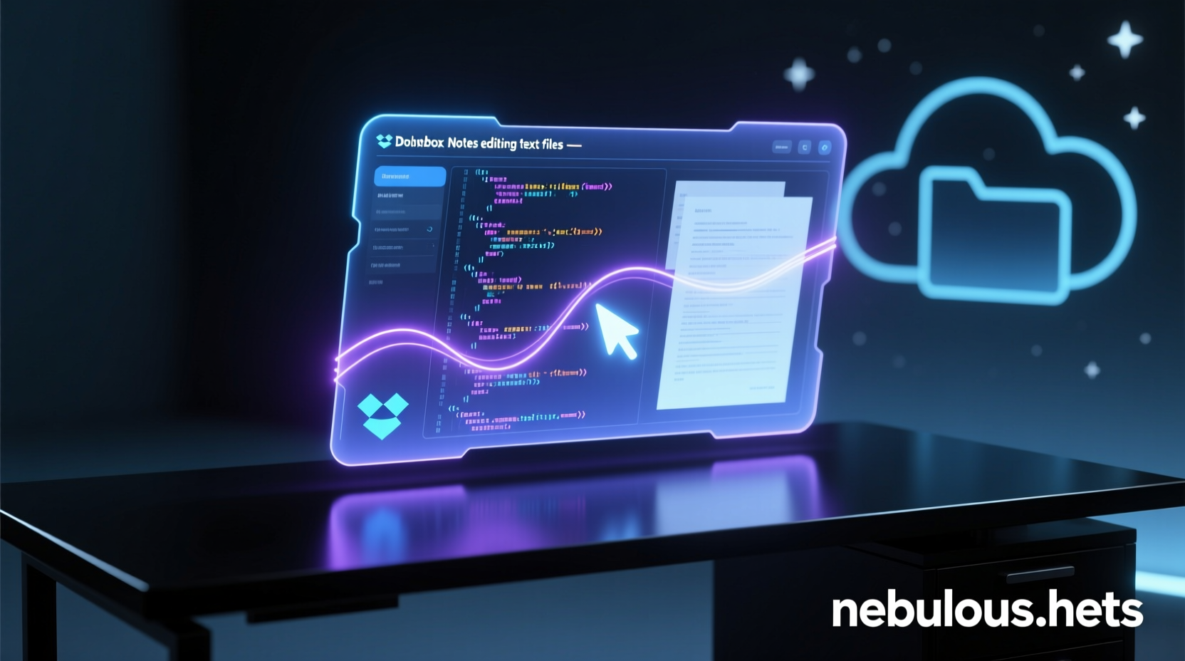 nebulous notes edits text files in your dropbox account
