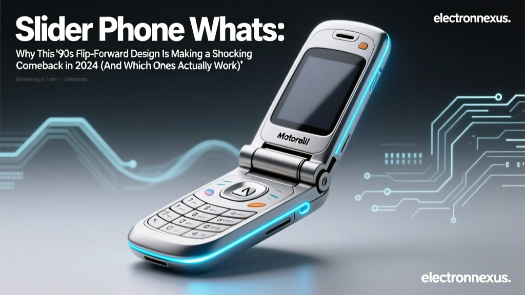 Slider Phone Whats: Why This '90s Flip-Forward Design Is Making a Shocking Comeback in 2024 (And Which Ones Actually Work)