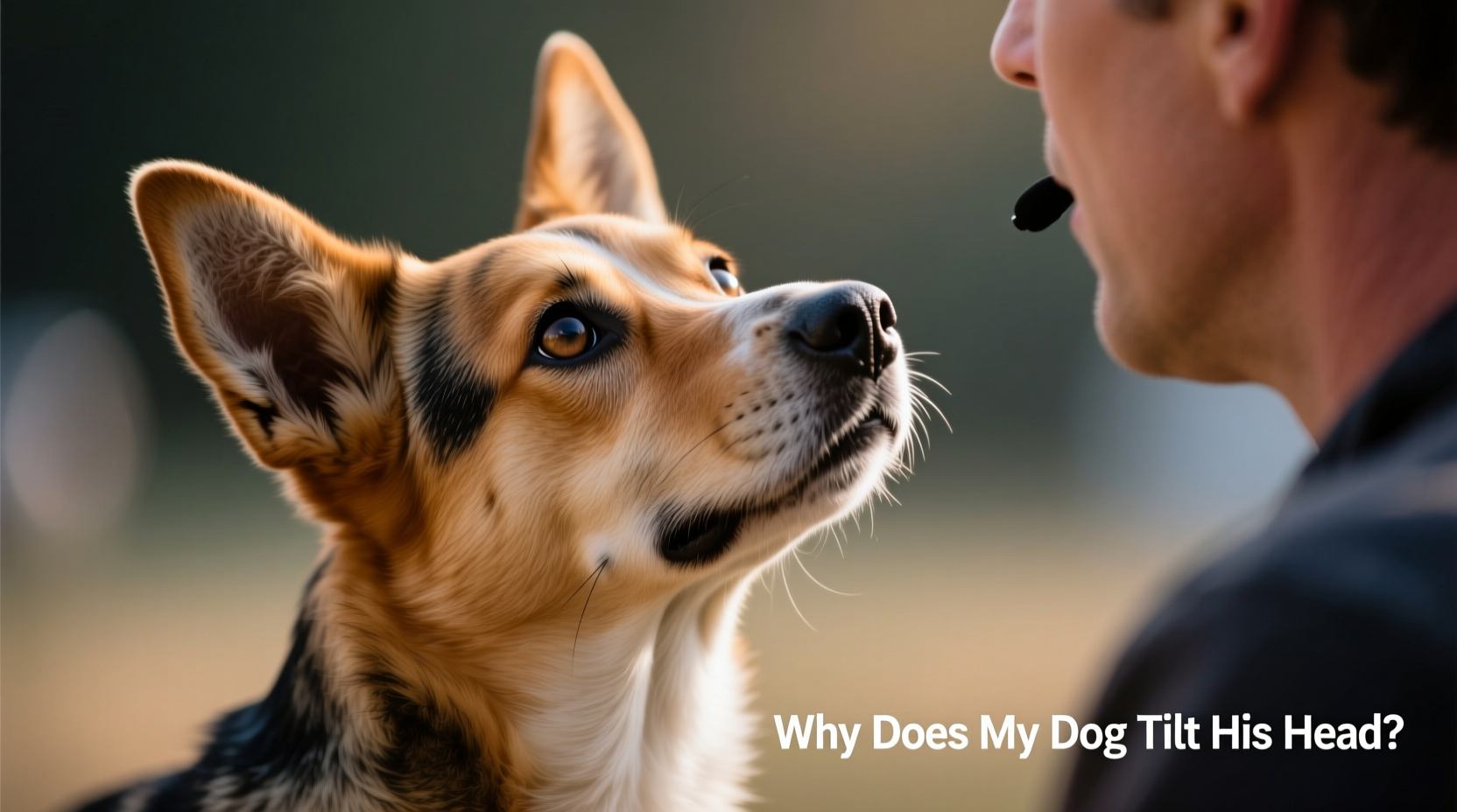 why does my dog tilt his head when i talk and is it cognitive or cute habit