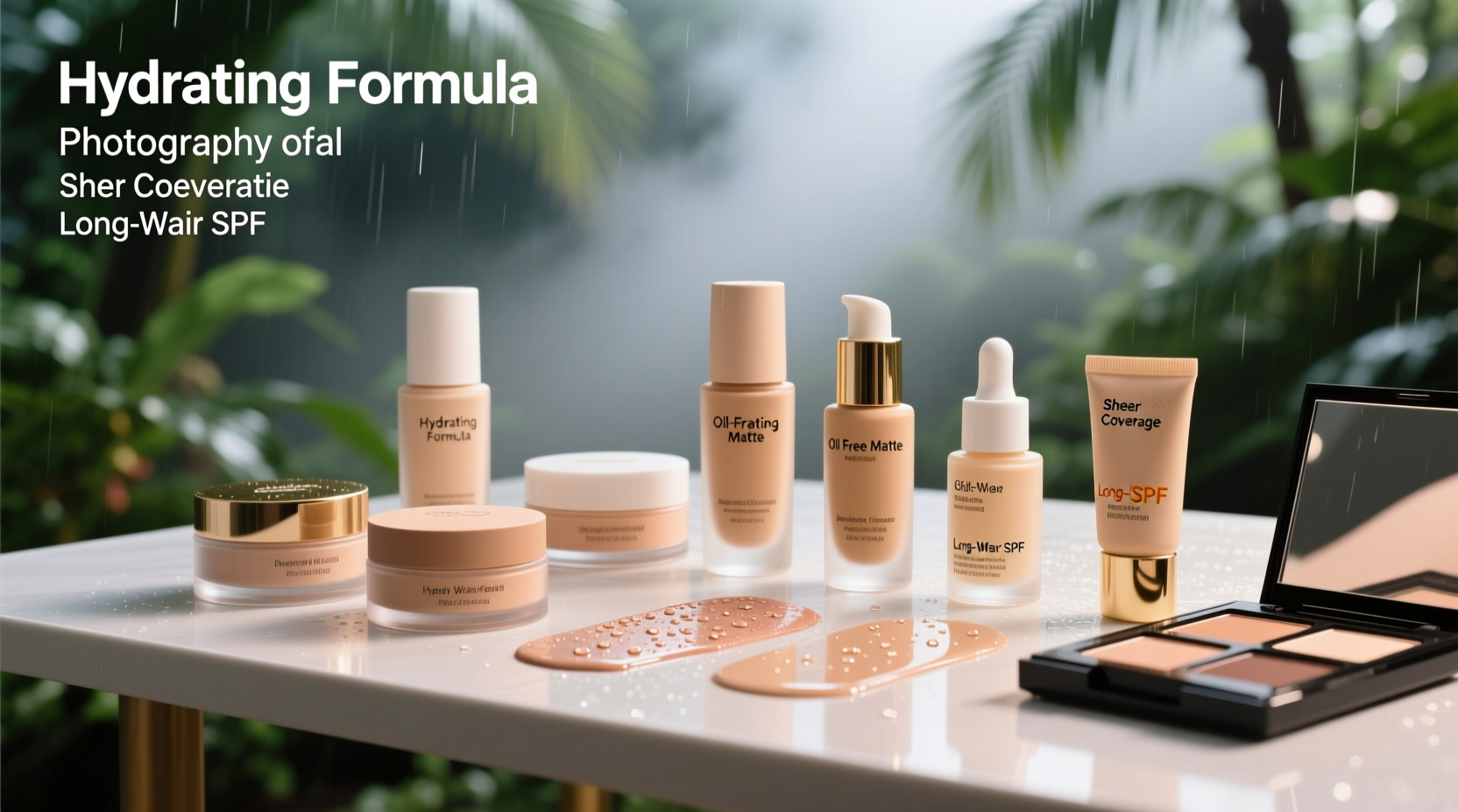 how to select the ideal foundation formula for humid summer weather