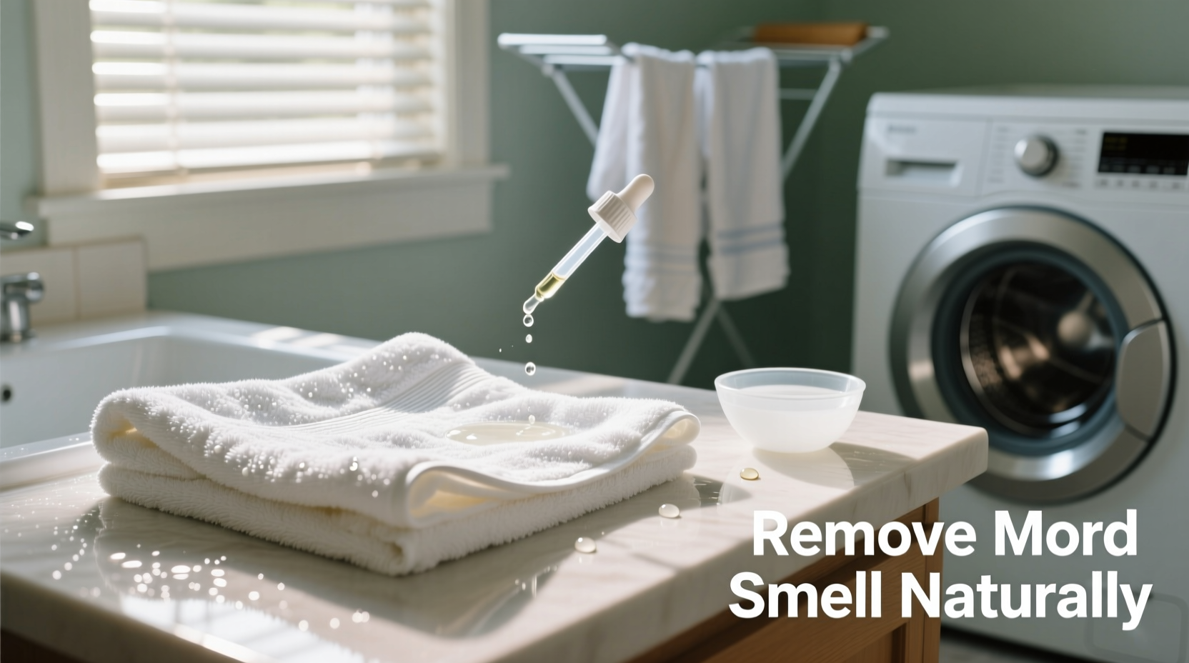 getting mold smell out of towels that have been damp too long