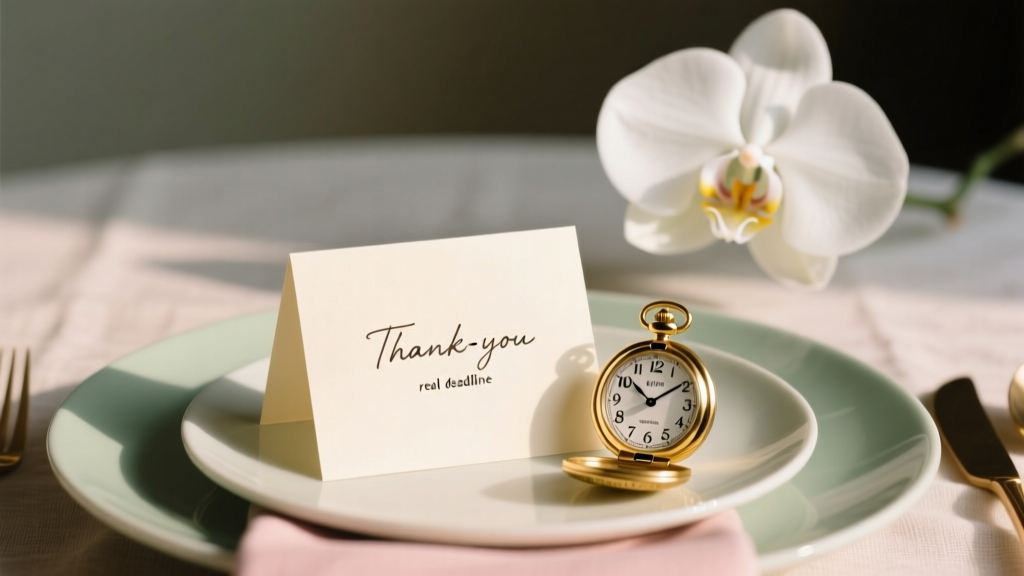 When To Send Thank You Cards After Wedding (2026)