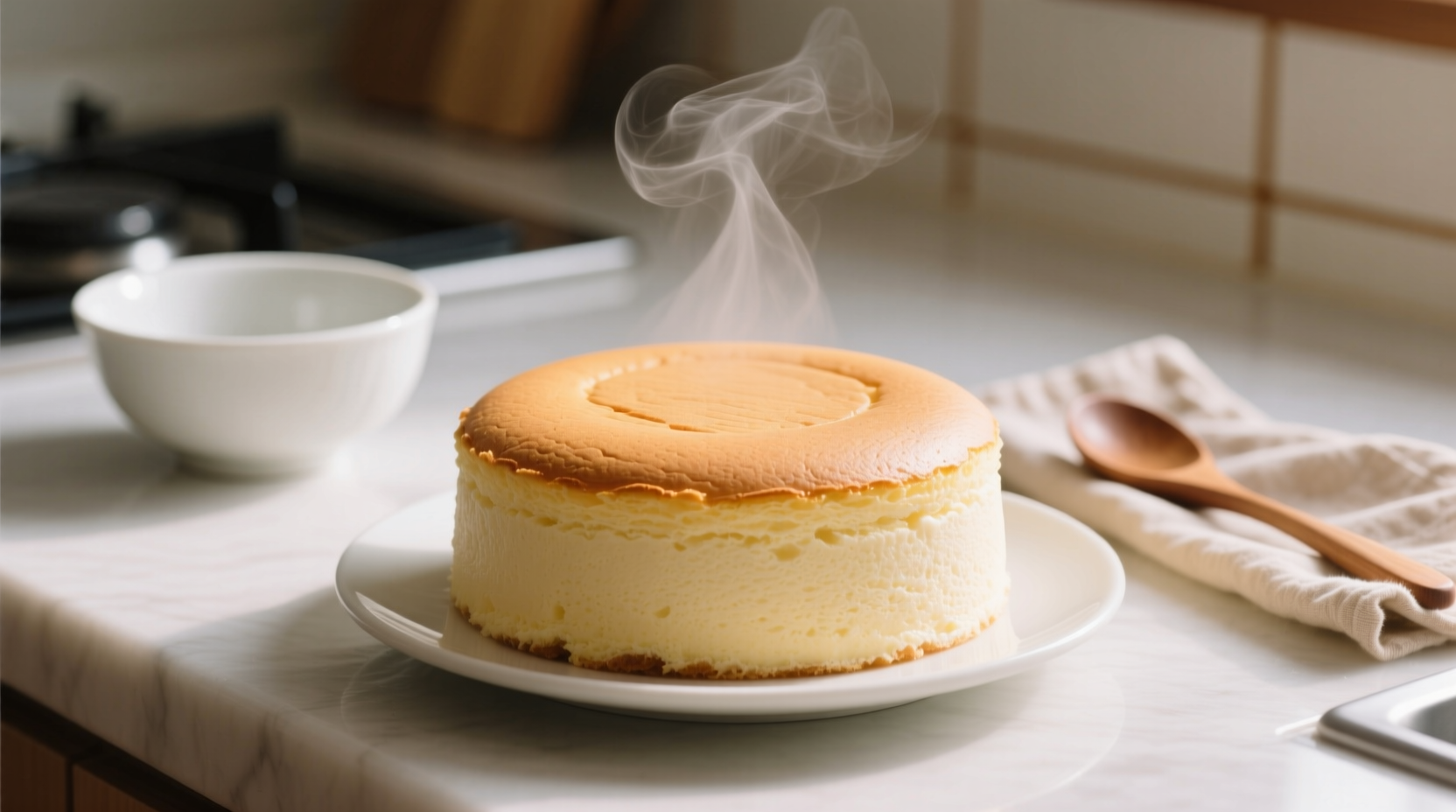 how to make japanese cotton soft cheesecake