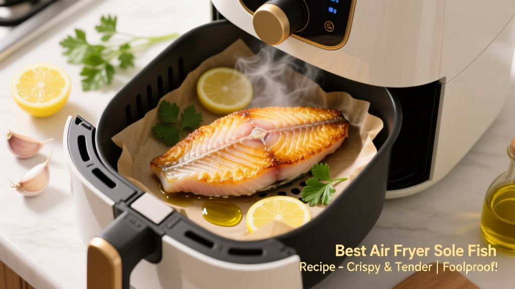 Best Air Fryer Sole Fish Recipe (Crispy, Tender & Foolproof)