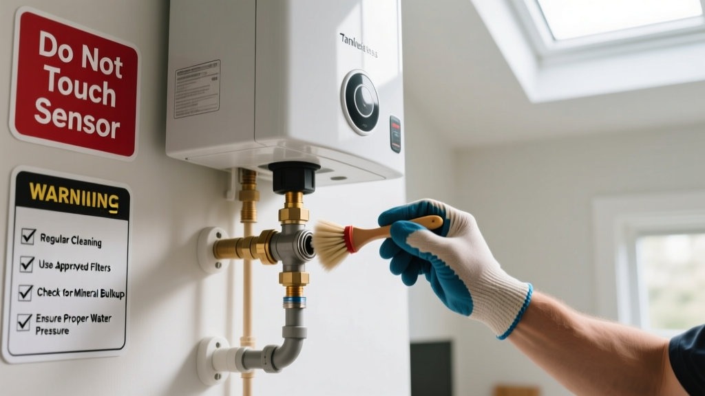 How to Prevent Tankless Water Heater Flow Sensor Failure