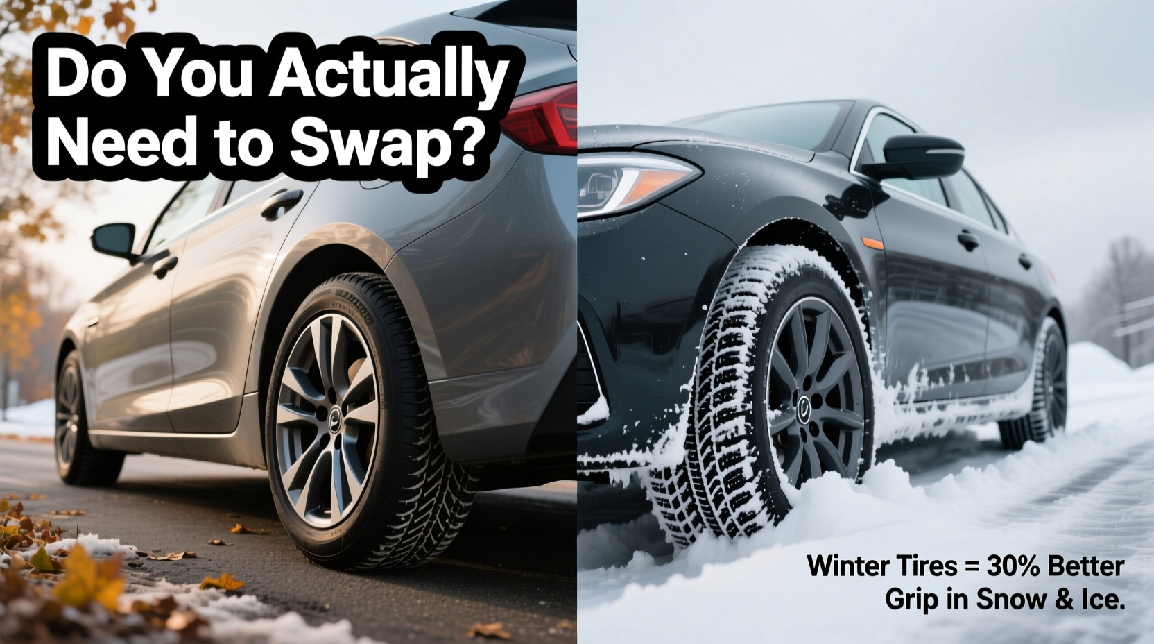 all season tires vs winter tires do you actually need to swap them