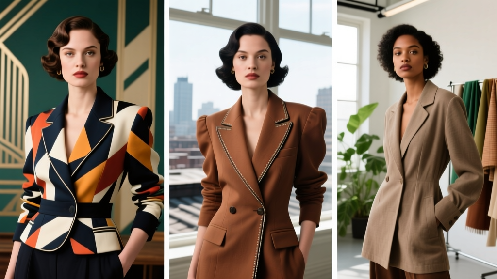 When Did Women Start Wearing Tailored Blazers?