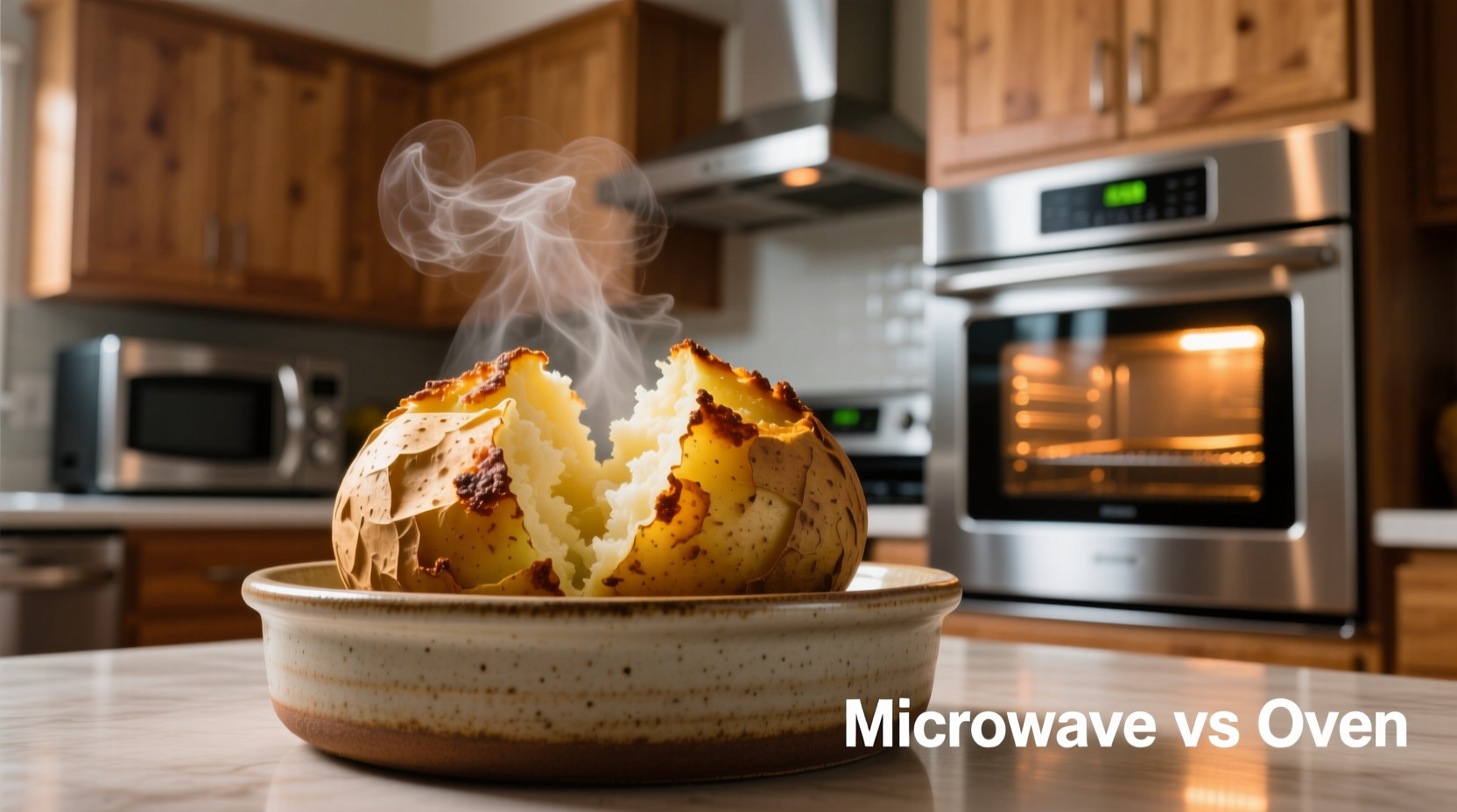 Baked Potato: Microwave vs Oven Methods Compared