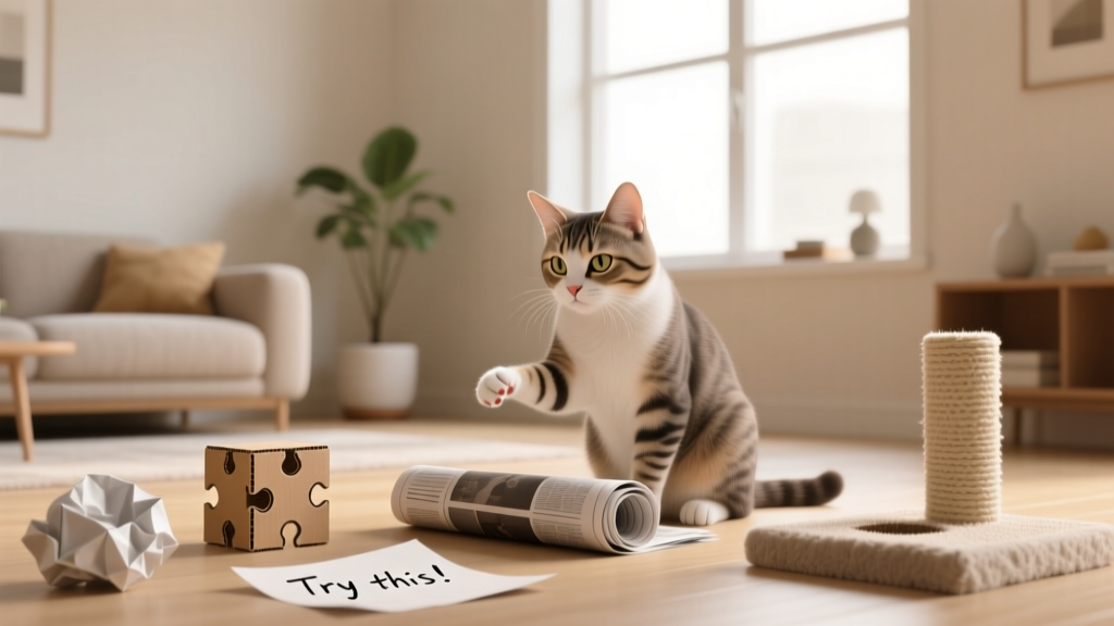 How to Correct Cat Behavior Homemade