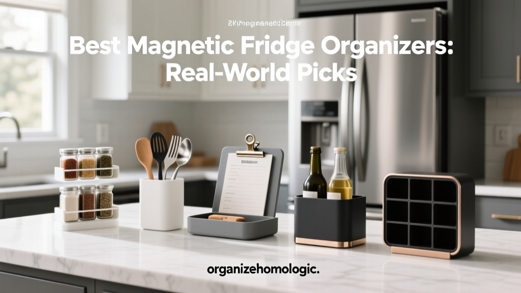 Best Magnetic Fridge Organizers: Real-World Picks