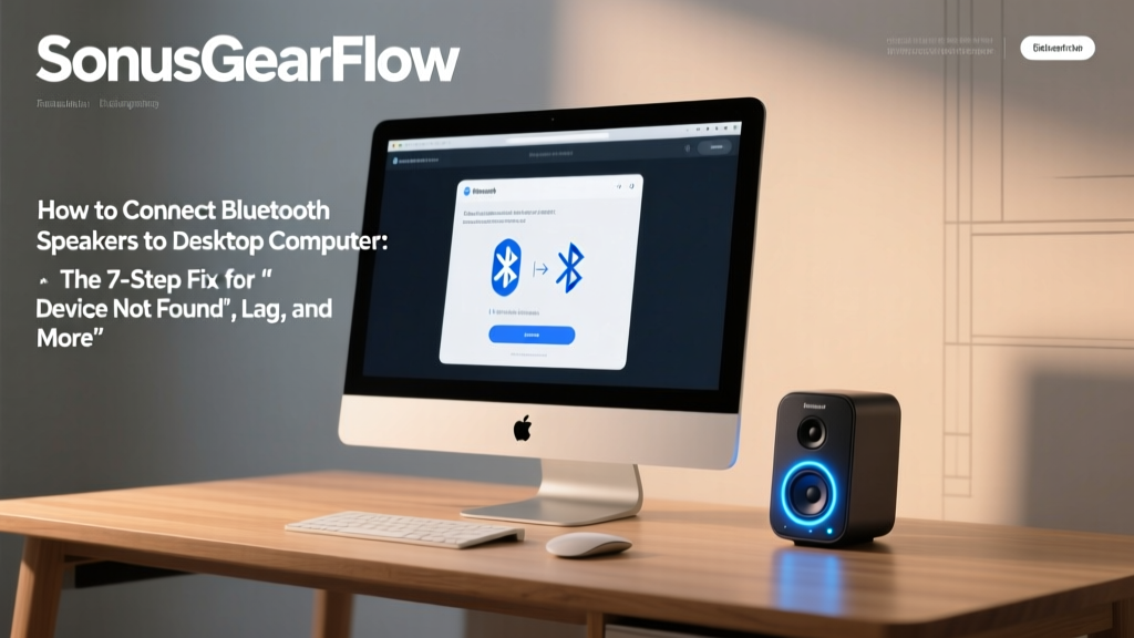 Bluetooth Speakers to Desktop: Fix Connection Issues (2026)