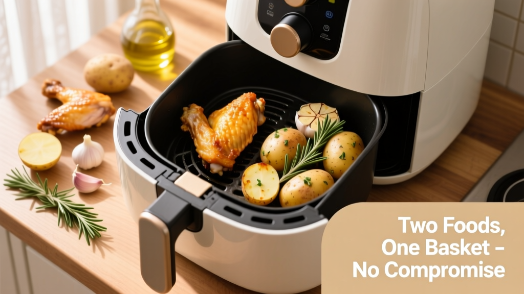 How to Cook Two Things in Air Fryer (Without Compromise)
