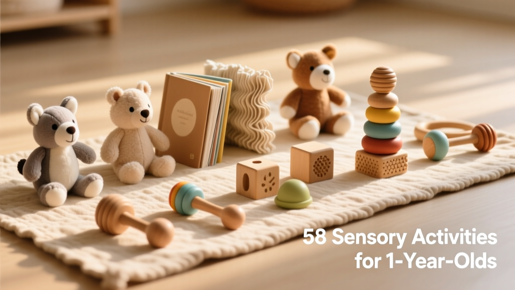 58 Sensory Activities for a One-Year-Old: Evidence-Based, Safe, and Play-Based Ideas You Can Start Today