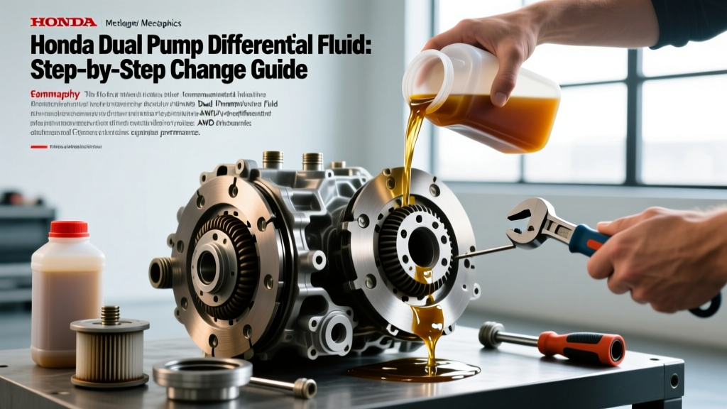 Honda Dual Pump Differential Fluid: Step-by-Step Change Guide
