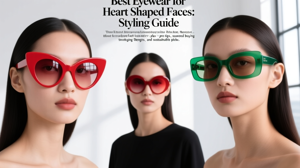 Best Eyewear for Heart Shaped Faces: Styling Guide
