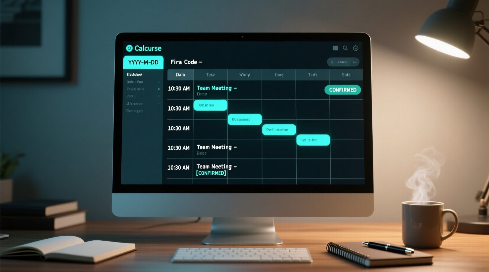 calcurse manages tasks and appointments with pure text