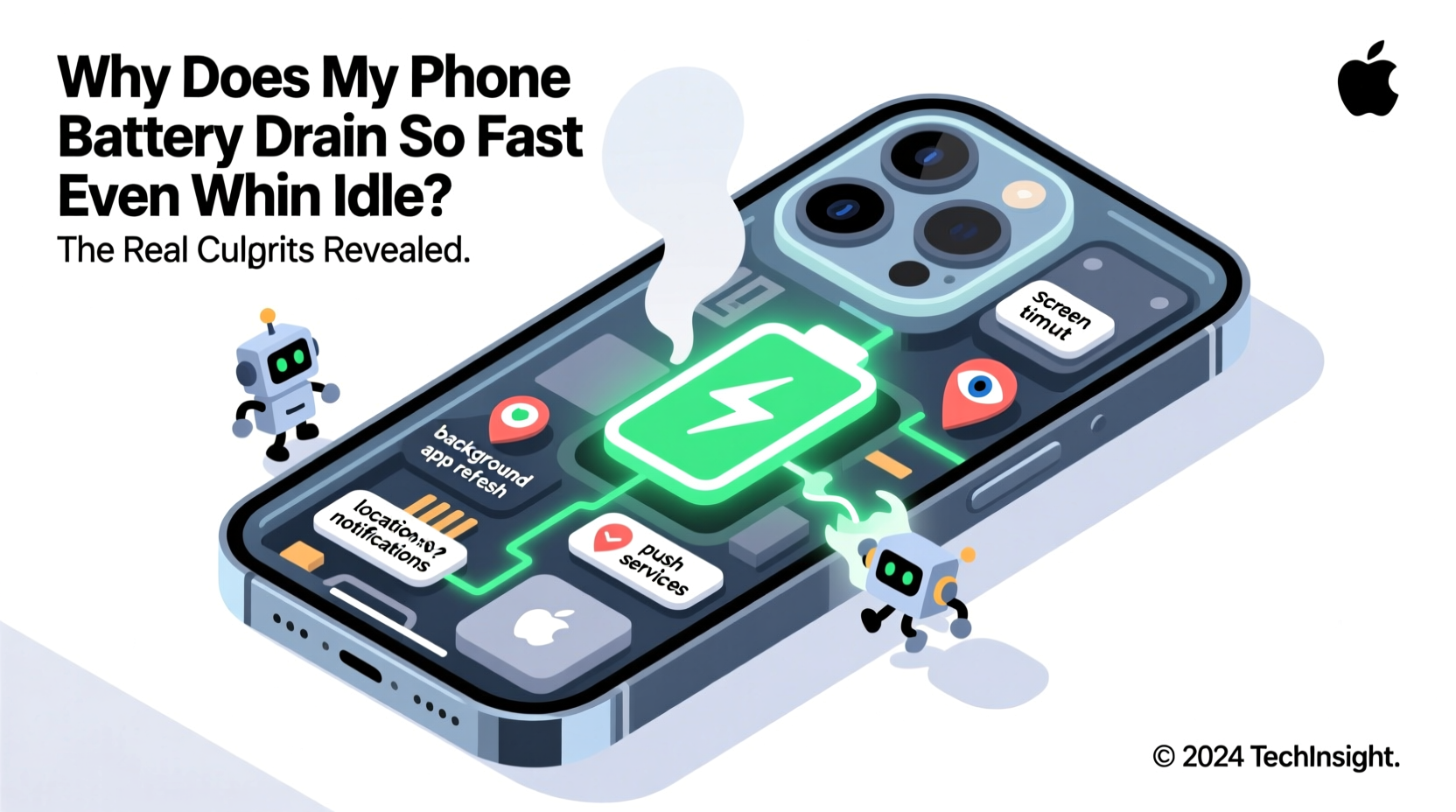 why does my phone battery drain so fast even when idle the real culprits revealed