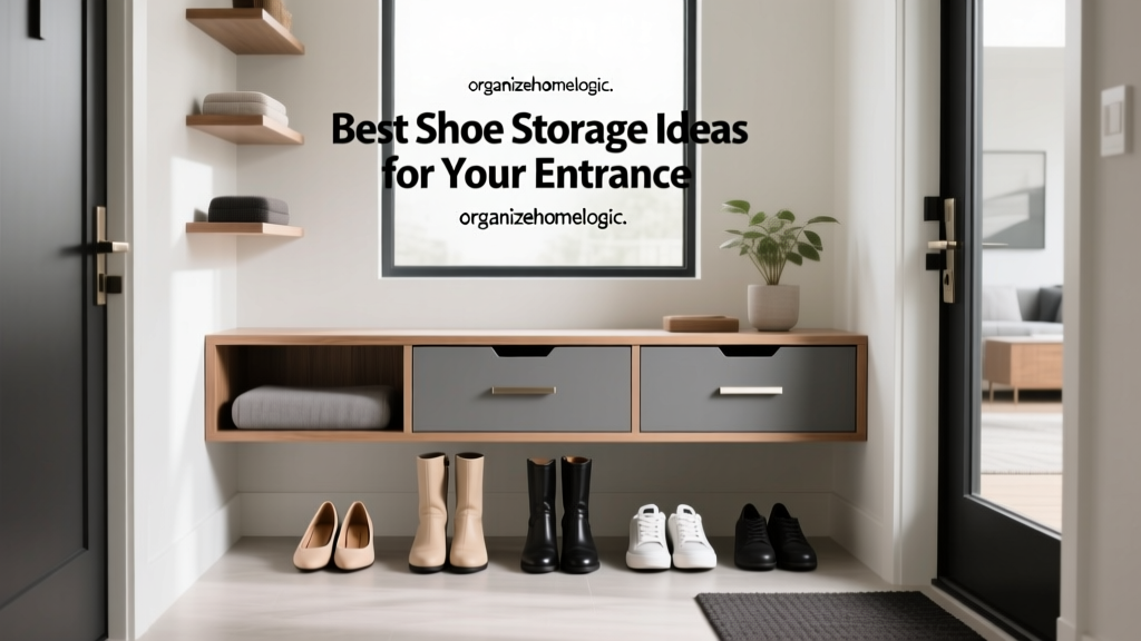 Best Shoe Storage Ideas for Your Entrance