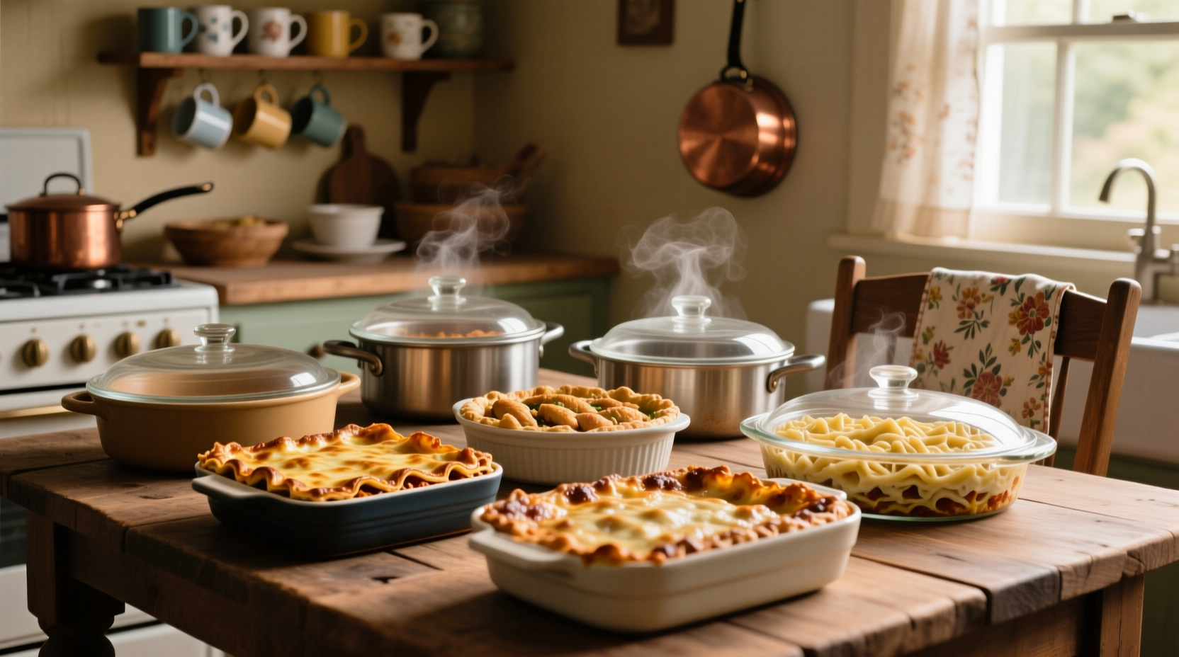 make ahead casseroles