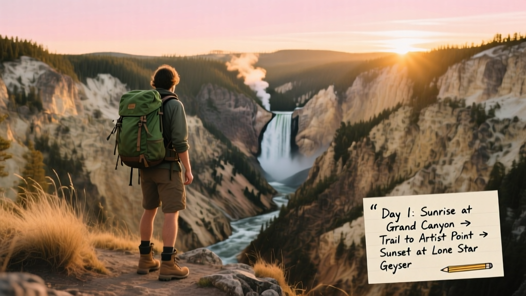 One Day in Yellowstone: A Realistic, Budget-Savvy Itinerary for Backpackers