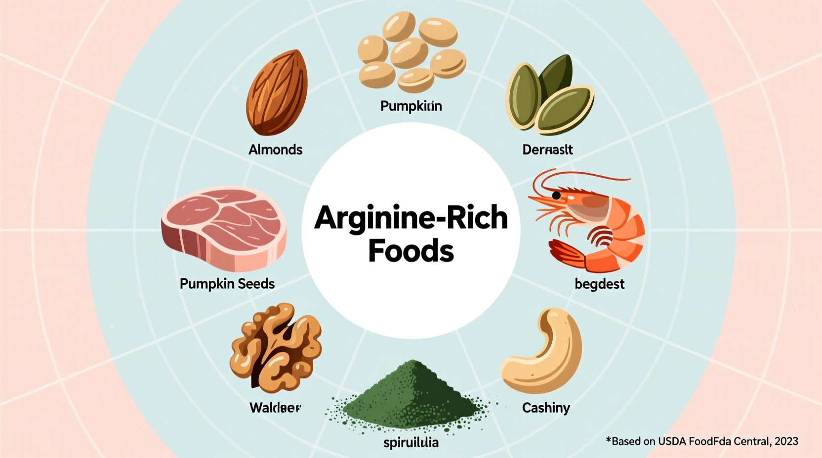 what foods contain arginine