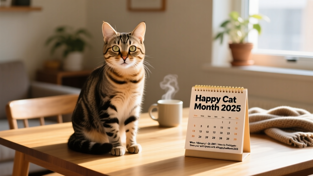 Happy Cat Month 2025: When it Is & How to Participate