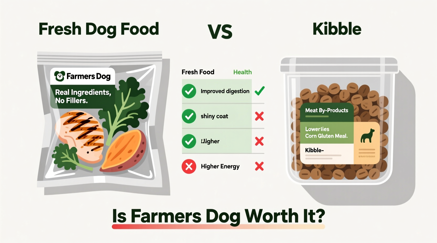 Is Fresh Dog Food Better Than Kibble