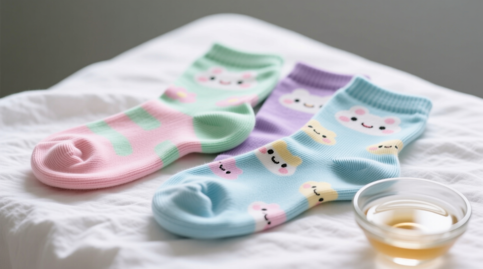 how to revive faded pastel kawaii socks safely