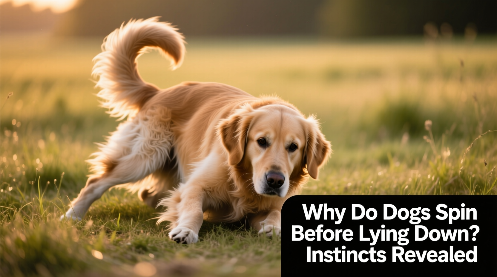 why does my dog spin in circles before lying down what it reveals about instincts