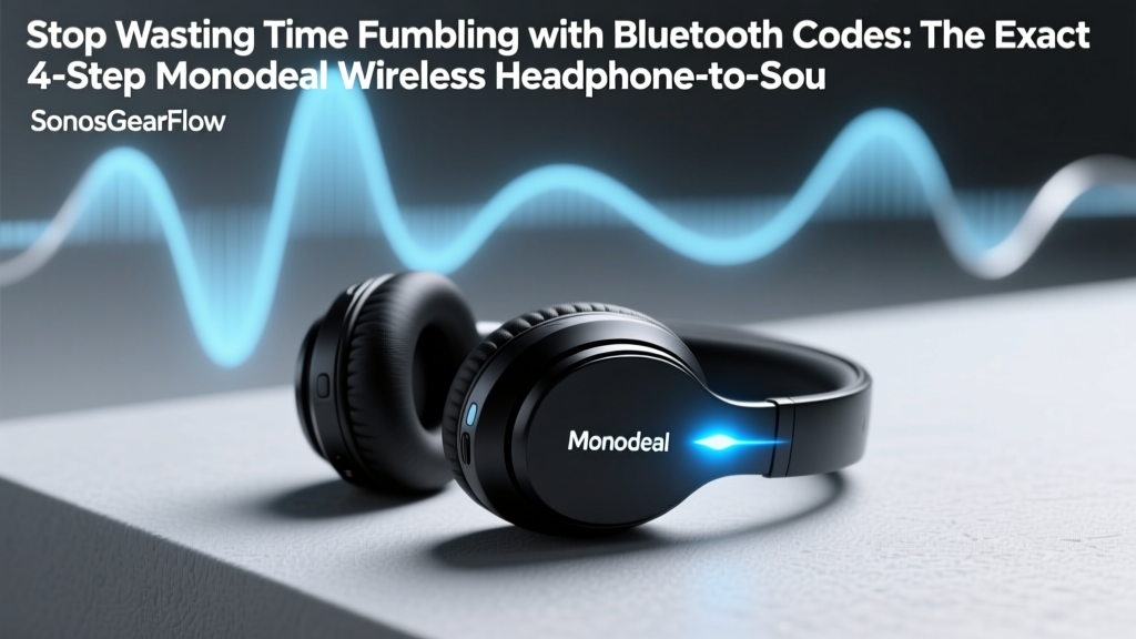 Monodeal Headphones to Soundbar Setup Guide (2026)