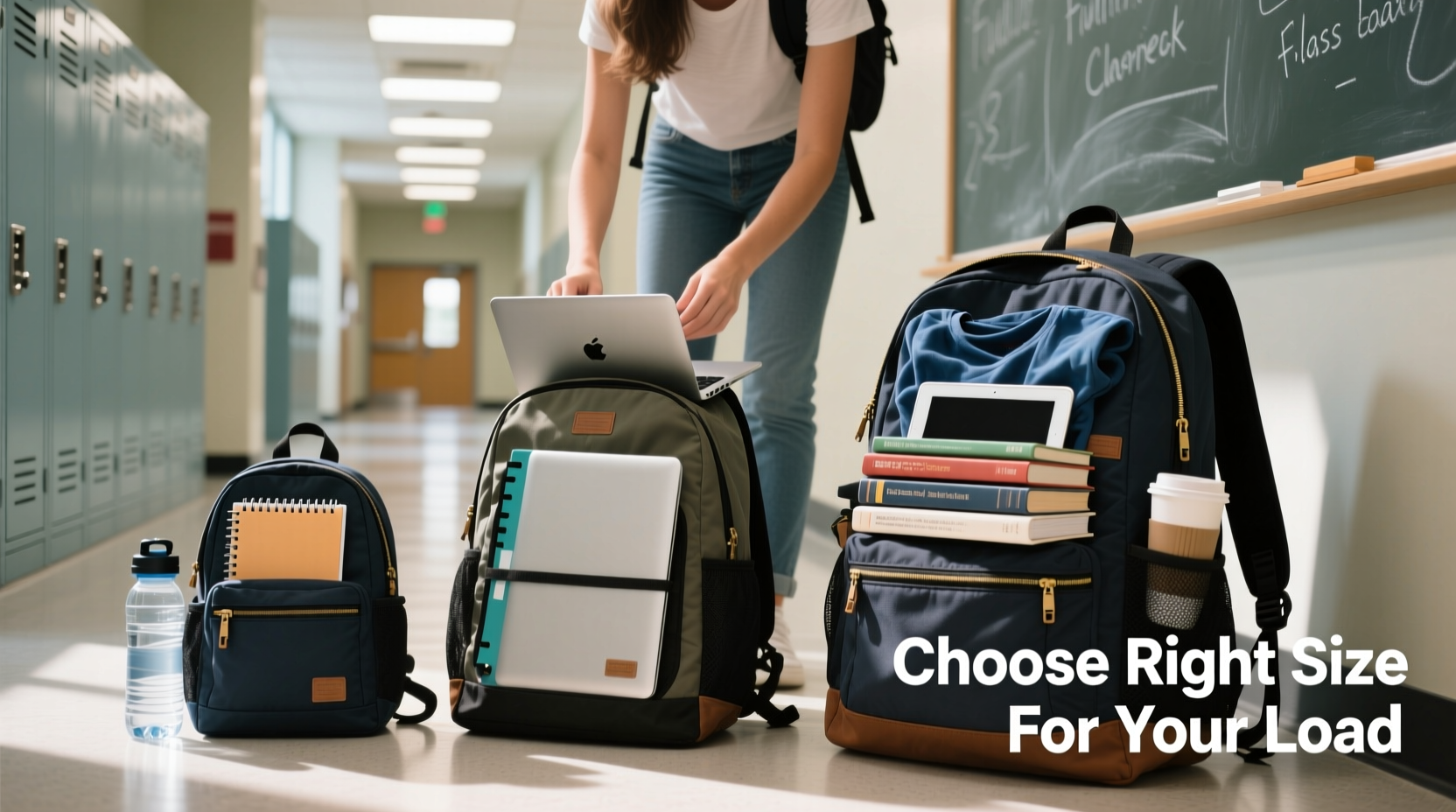 How To Choose The Right Backpack Size For College Based On Class Load