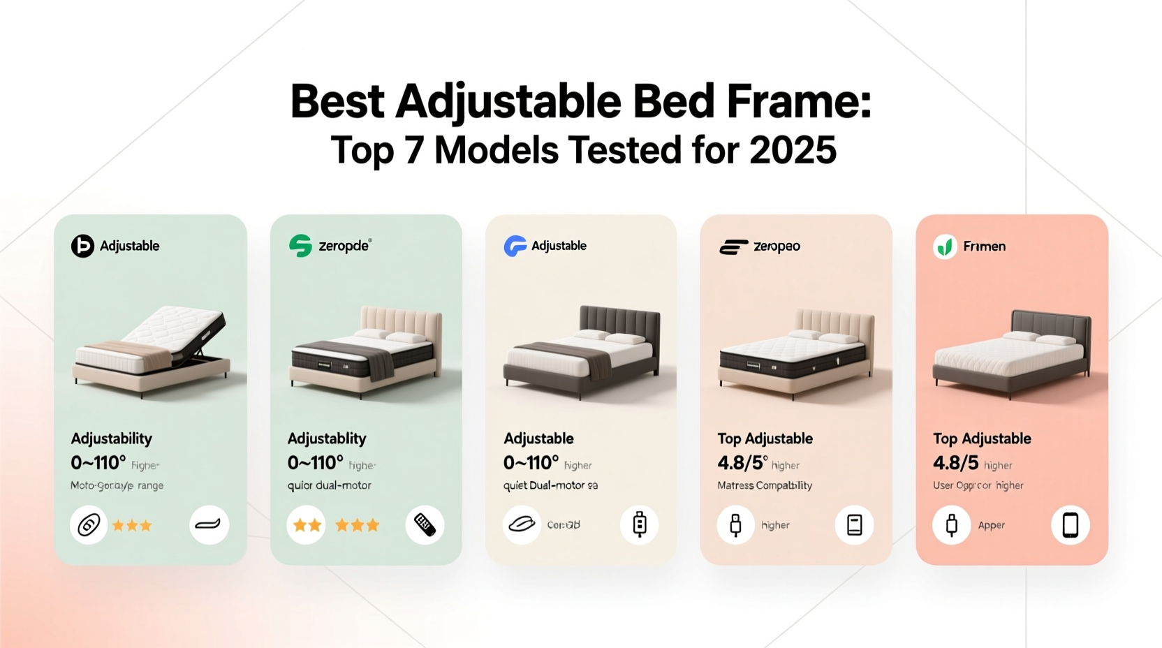 best adjustable bed frame