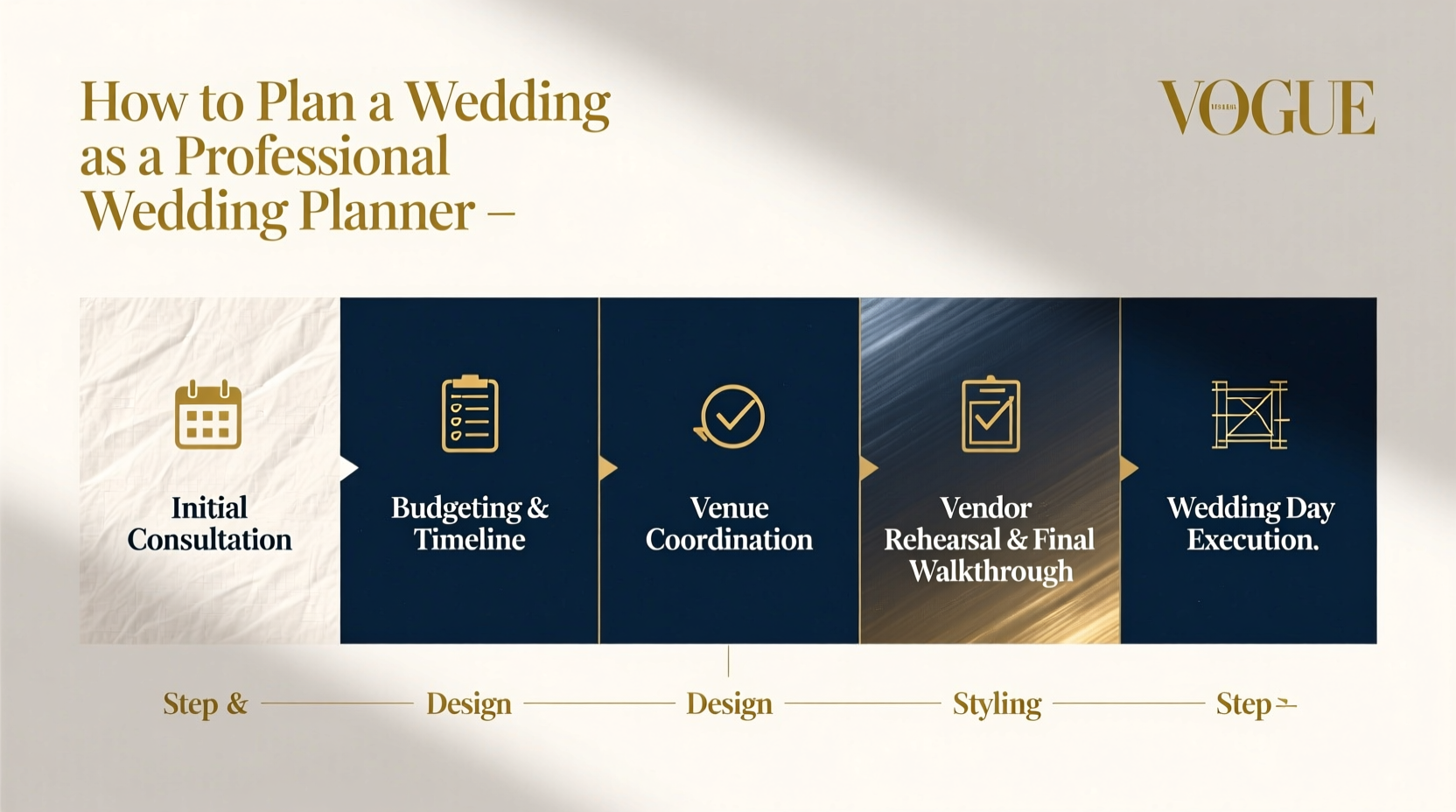 how to plan a wedding as a wedding planner