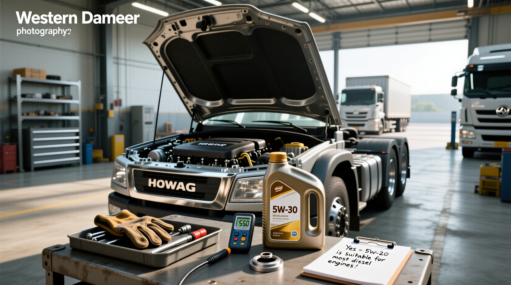 How to Choose Howo Truck Engine Oil: Is 5W-30 Right for Diesel Engines?