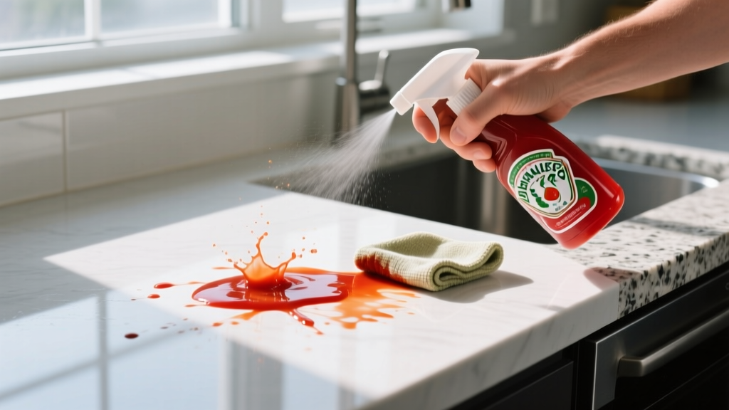 Tested: How to Get Hot Sauce Out of Countertops Fast