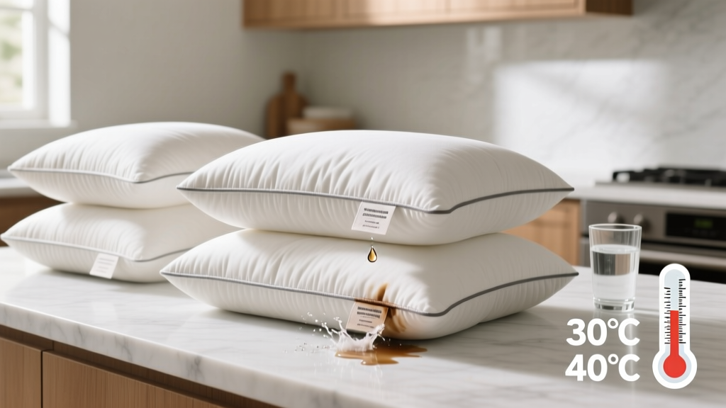 Tested Pillows Safety Precautions: Clean Safely Now