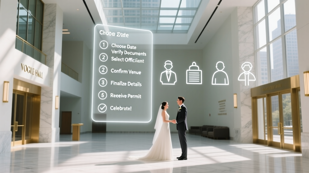 City Hall Wedding Scheduling: 7-Step Checklist (2026)