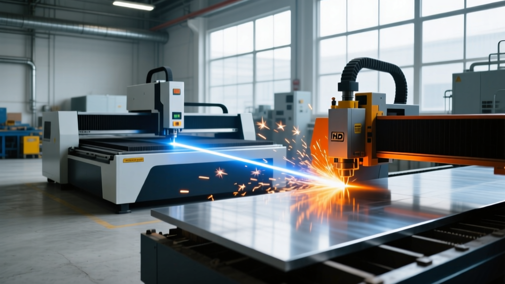 CNC Machine for Cutting Metal: Fiber Laser vs Plasma 2026