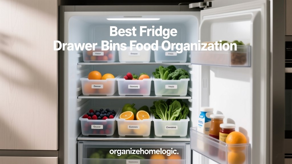 Best Fridge Drawer Bins for Food Organization